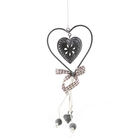 ПОДВЕСКА COEUR SUSPENSION METAL GRIS