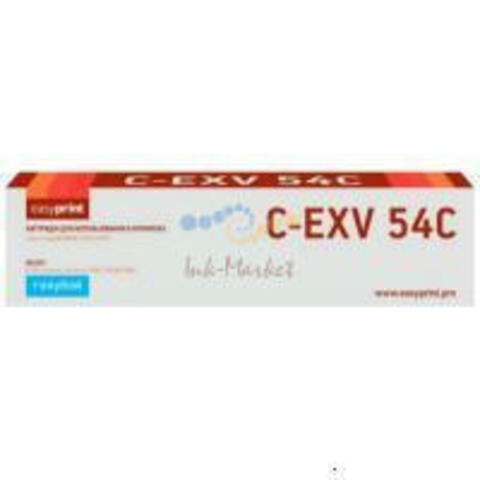 Лазерный картридж EasyPrint LC-EXV54C для Canon iR C3025i/C3125i (8500 стр.) голубой