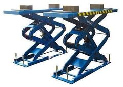 Ножничный подъемник короткий под пороги Заглубляемый в пол (220 В) F6105 / 220 В AE&T