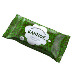 Мыло туалетное Банное 90 г