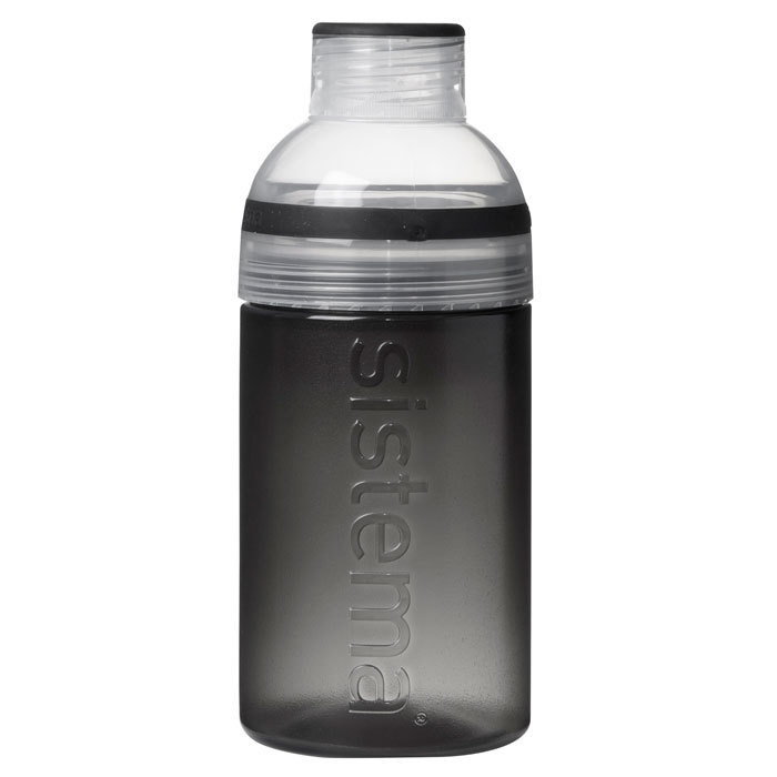 Бутылка для воды Sistema "Hydrate" 480 мл, цвет Черный