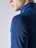 Комплект термобелья Craft Active Intensity Zip blaze-black с высоким горлом мужской