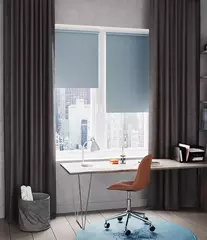 Рулонные шторы Бостон Деним