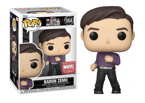 Фигурка Funko POP! Marvel. The Falcon and Winter Solder: Baron Zemo (Collector Corps Exc) (964)