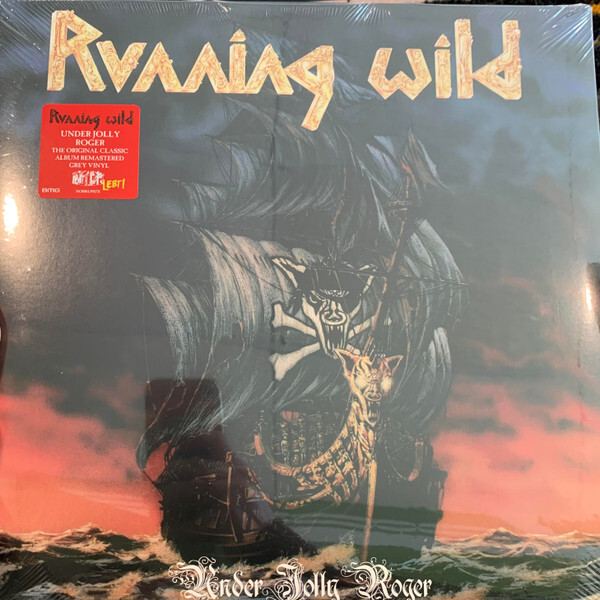 RUNNING WILD: Under Jolly Roger (Grey) (Винил)