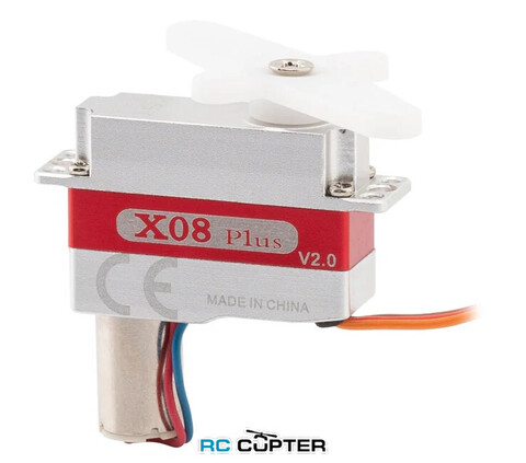 Сервопривод KST X08 Plus V2.0 (5.3 кг/см, 0.09 сек/60°, 9 г) для планера