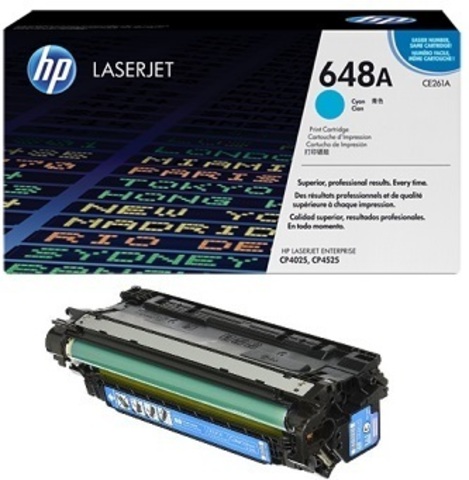 Картридж Hewlett-Packard (HP) CE261A №648A