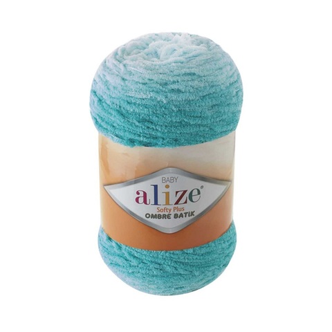 Пряжа Alize Softy Plus Ombre Batik цвет 7281