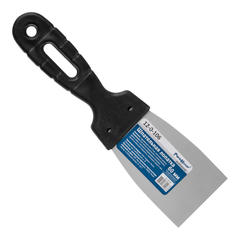 12-0-106 Шпательная лопатка нержавеющая сталь 0,5мм, пластиковая рукоятка, 60мм (РемоКолор)