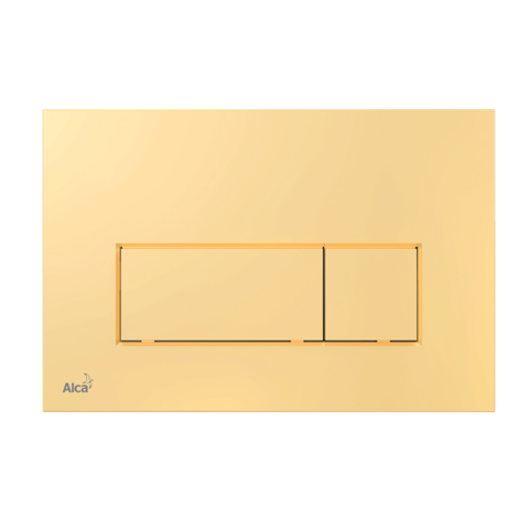 Кнопка управления для скрытых систем инсталляции, золотой-глянец, арт.M575 AlcaPlast