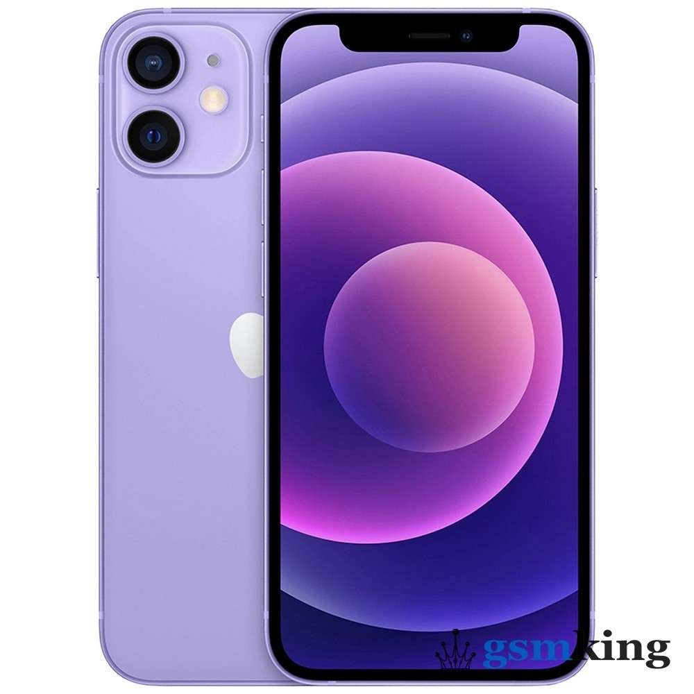 Смартфон Apple iPhone 12 Mini 64GB Purple (Пупурный) MJQ83LL/A - Купить на  Горбушке, цена 46490.0 ₽.