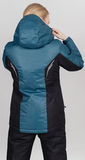 Утеплённая прогулочная куртка Nordski Base Deep Teal/Black женская