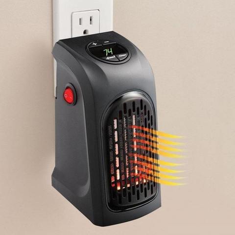 Портативный электрический обогреватель Handy Heater (400 Вт) (с пультом)