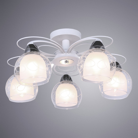 Люстра Arte Lamp Sansa A7585PL-5WH