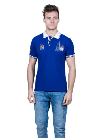Рубашка-поло мужская Tailor&Son, синий 550592