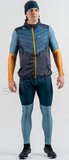Тёплый жилет Noname Hybrid Vest 24 UX Navy/Med Blue с капюшоном