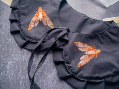 Воротник декоративный "Цикады"