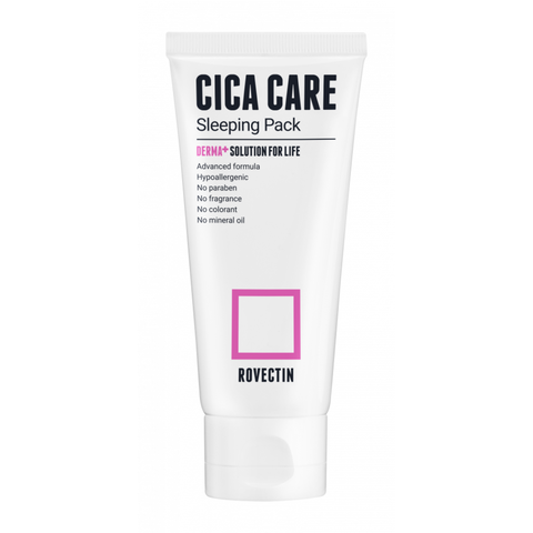 Rovectin Skin essentials cica care sleeping pack Маска для лица ночная с центеллой