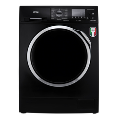 Стиральная машина Korting KWM 45ID1477 N, с инверторным мотором, 7 кг загрузка, 15 программ, черная Стиральная машина Korting KWM 45ID1477 N, с инверторным мотором, 7 кг загрузка, 15 программ, черная