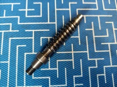 Вал редуктора DDE червячный ET750-30 (60092-0019)