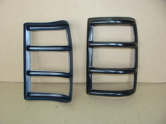 Накладка заднего фонаря УАЗ-Патриот (черн. пластик до 2015) к-т