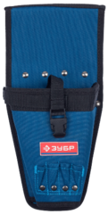 Кобура Зубр Эксперт для шуруповерта с отделениями для бит и сверл