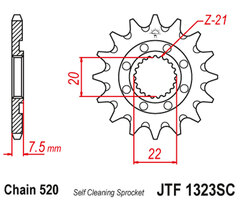 Звезда ведущая JTF1323.13SC 31213