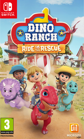 DINO RANCH - RIDE TO THE RESCUE (Nintendo Switch, интерфейс и субтитры на русском языке)