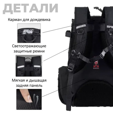 Картинка рюкзак рыболовный Nevo Rhino 9106-NW Black - 11