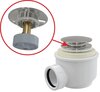 Alcaplast A465C-50 Сифон для душевого поддона CLICK/CLACK, металл
