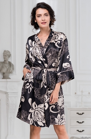 Короткий халат Mia-Amore DA VINCI 8443