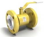 Кран шаровый фланцевый ду40 для газа LD КШ.Ц.Ф.GAS.040.040.П/П.02 ...