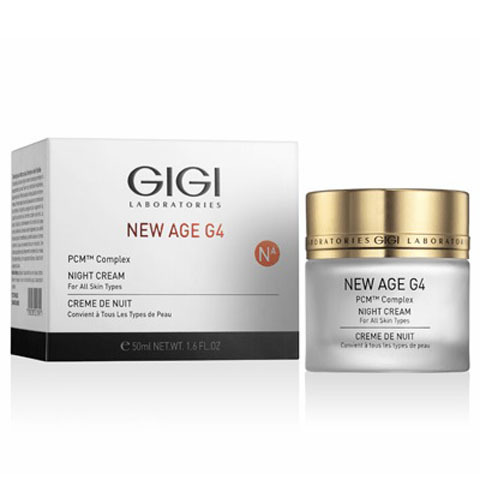 GIGI New Age G4: Крем ночной омолаживающий для всех типов кожи лица (Night Cream)