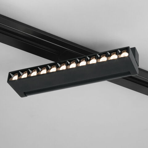 Трековый светодиодный светильник Garda Черный 20W 4200K (85018/01)