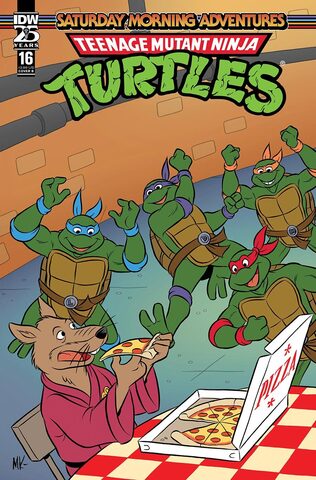 Teenage Mutant Ninja Turtles Saturday Morning Adventures Continued #16 (Cover B)