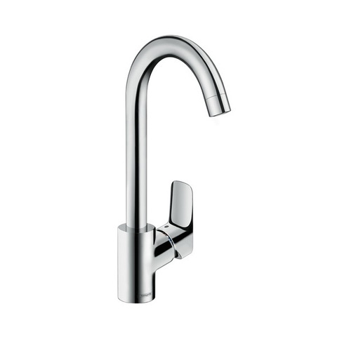 Смеситель для кухни с С-образным изливом Hansgrohe Logis 71835000