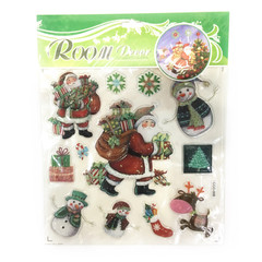 Новогодние наклейки на окна Room Decor, 26х21 см