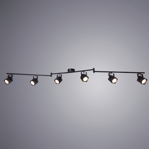 Спот Arte Lamp Lente A1314PL-6BK