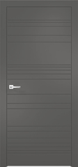 Межкомнатная дверь Ларедо 02 / Цвет Софт графит / Двери Верда