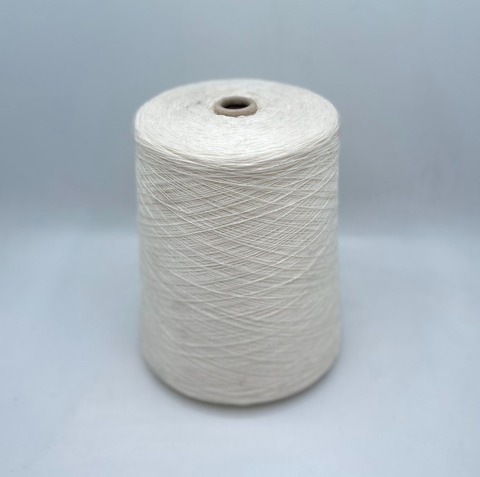 Бобинная пряжа (пр.Италия),1800м/100гр, 50% шерсть, 50% акрил, цвет-Экрю(506/1), арт.31848