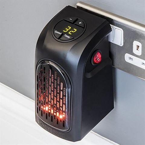 Портативный электрический обогреватель Handy Heater (400 Вт) (с пультом)