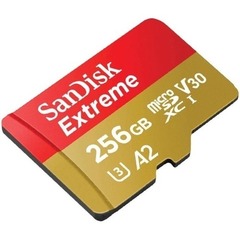 Карта пямяти microSDXC 256GB SanDisk UHS-I A2 C10 V30 U3 Extreme