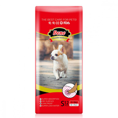 Dono New Style Pet Diapers одноразовые впитывающие подгузники для животных S 12шт