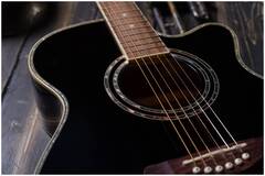 FLIGHT F-230C BK Гитара акустическая шестиструнная