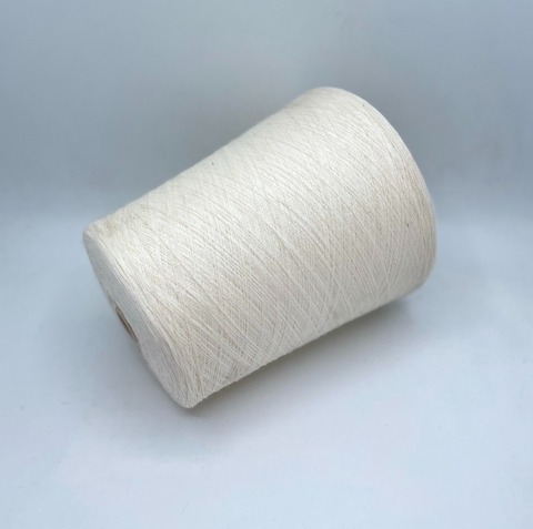 Бобинная пряжа (пр.Италия),1800м/100гр, 50% шерсть, 50% акрил, цвет-Экрю(506/1), арт.31848