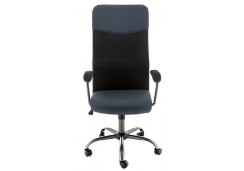 Офисное кресло для персонала и руководителя Компьютерное Aven синее / черное 59*59*118 Серый /Синий /Темно-серый