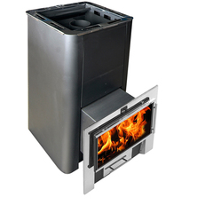 Печь-каменка Олимп 20-26 (каминный экран, парогенератор) в интернет-магазине ЯрТехника