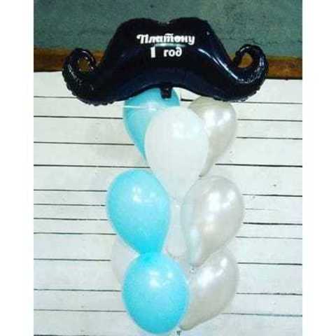 воздушные шары на день рождения мальчику 1 год, шары на годик ребенку