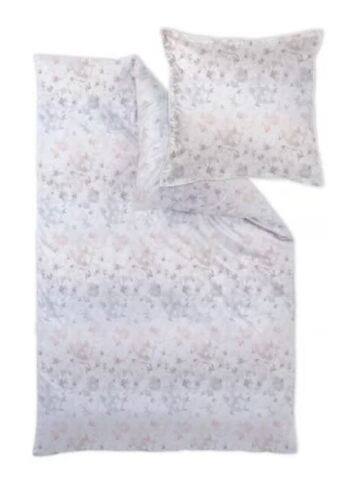 Постельное белье 2 спальное евро Curt Bauer Heaven 9037 sunset голубое