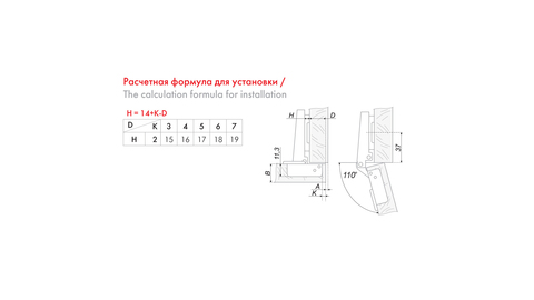 BOYARD Петля без пружины LIBERTY H691